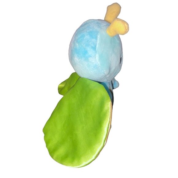 Baby GUND Butterfly Plush Toy Blue With Green & Yellow Satin Wings For Infants S - Picture 6 of 10